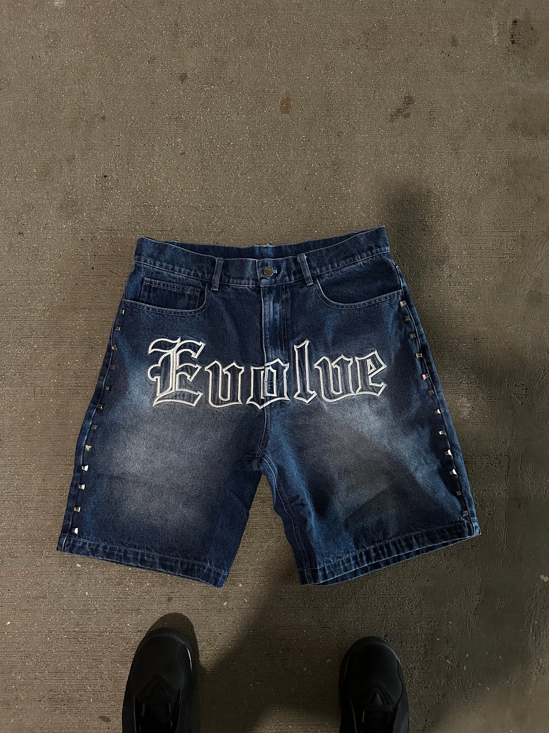 Evolve Street Goods Jorts (Blue)