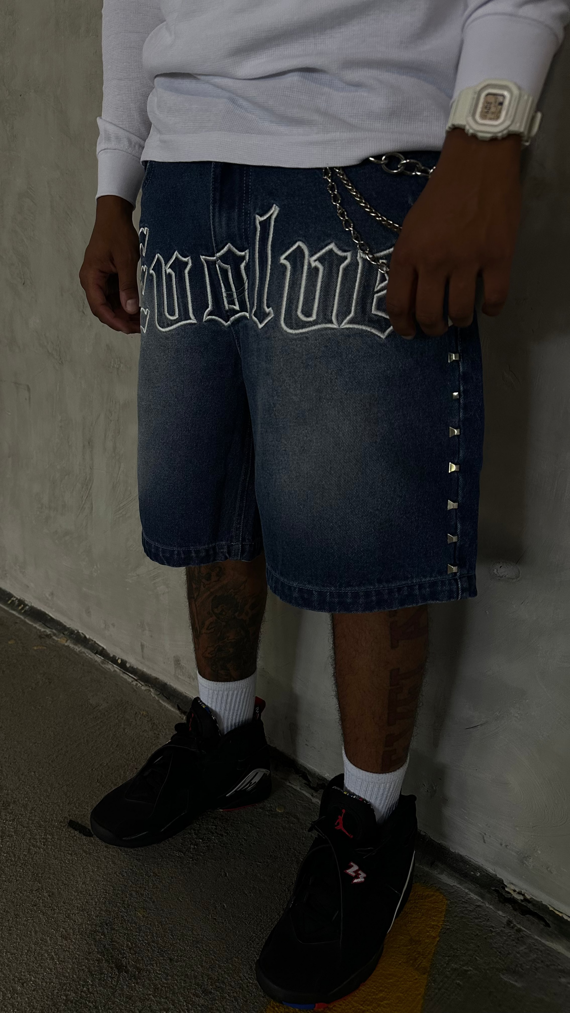 Evolve Street Goods Jorts (Blue)